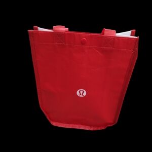 Lululemon Athletica Red Tote Bag